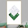 Ảnh trang trí quán cà phê in tráng gương - 1114CF