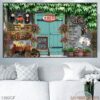 Hình ảnh treo quán cafe in canvas - 1300CF