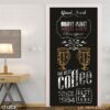 Hình ảnh coffee shop dán kính - 1712CF