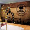 Tranh coffee shop dán kiếng - 2014CF