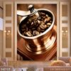Bức tranh trang trí quán cafe tranh bộ - 2421CF