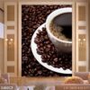 Tranh ảnh cà phê dán kiếng - 2469CF