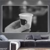 Ảnh treo quán cafe in canvas - 321CF