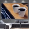 Bức tranh cafe đẹp - 341CF