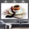 Bức tranh treo quán cafe dán tường - 787CF