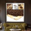 Bức tranh cafe có khung - 888CF