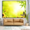 Tranh ảnh hoa lá dán tường - 1249HQ