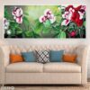 Tranh hoa lá in nhanh - 2201HQ