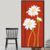 Tranh vẽ hoa dán kiếng - 2305HQ