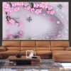 Tranh hoa lá in canvas - 260HQ