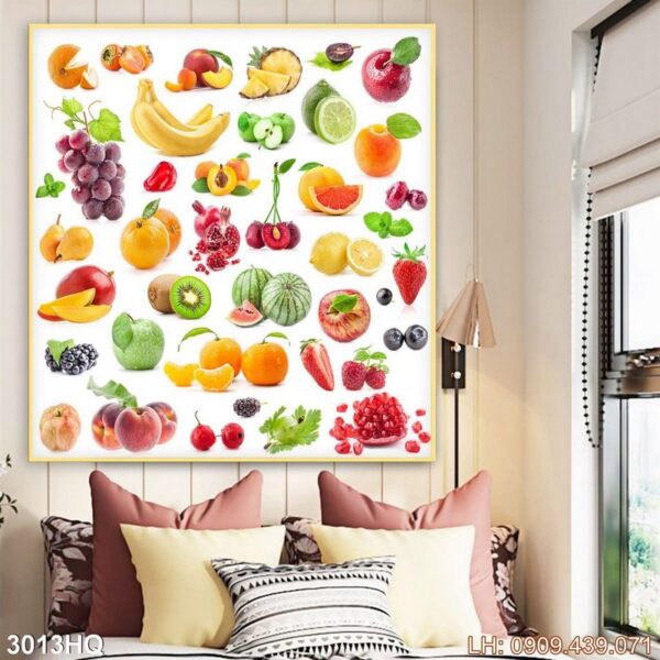 Mẫu tranh phong cảnh đẹp - 3013HQ