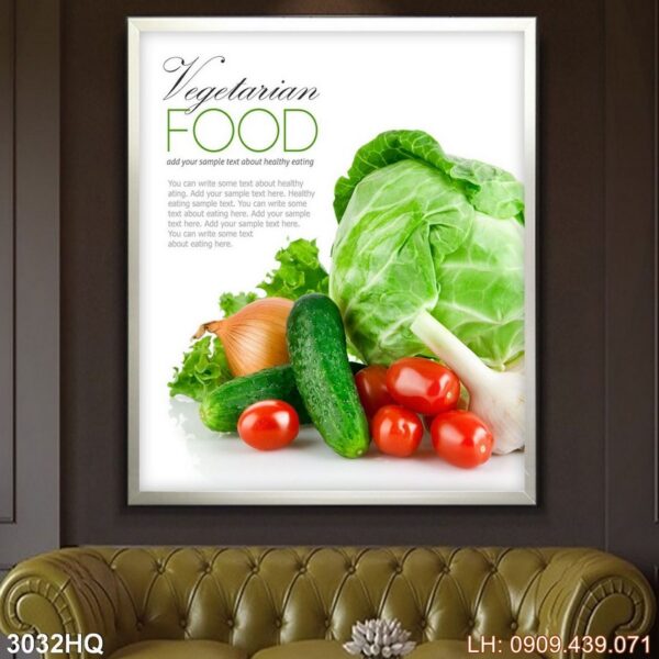 Mẫu tranh hoa khoe sắc - 3032HQ