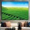 Tranh vẽ hoa lá in canvas - 583HQ