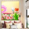 Tranh ảnh hoa lá dán tường - 822HQ