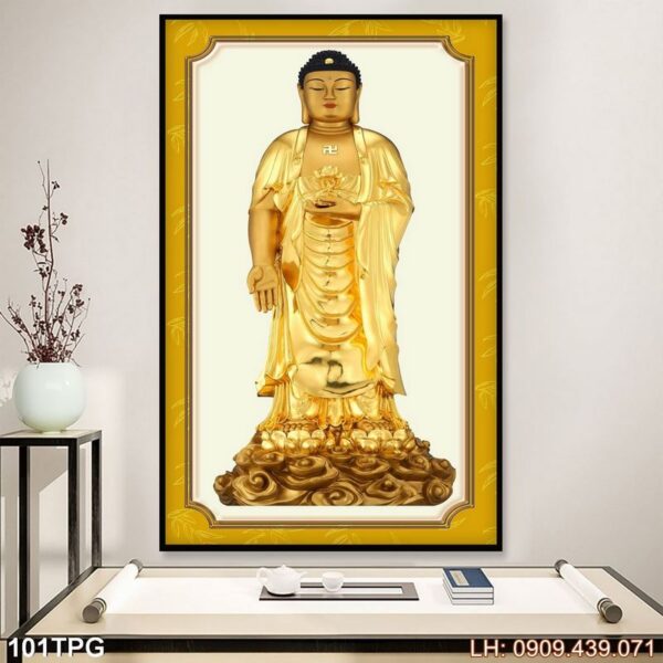 Tranh ảnh Phật trang nghiêm - 101PG