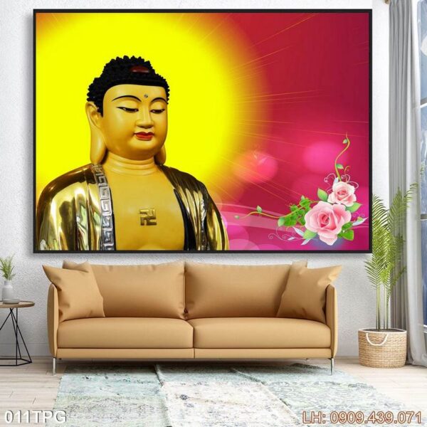 Bức tranh Phật tại TpHCM - 011PG