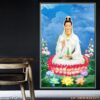 Bức tranh thờ Phật uy nghi - 1110PG