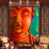 Tranh thờ Phật khổ lớn - 1217PG