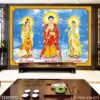 Mẫu tranh Phật dán kiếng - 1230PG