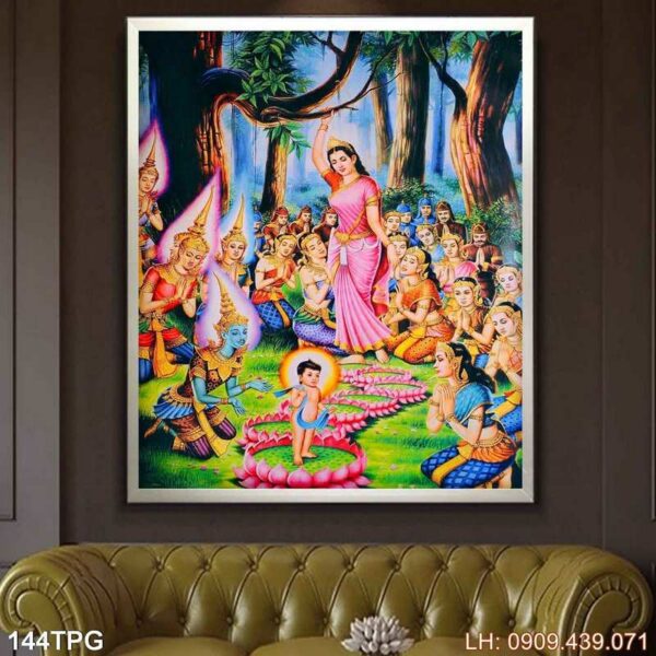 Tranh vẽ Phật tại TpHCM - 144PG