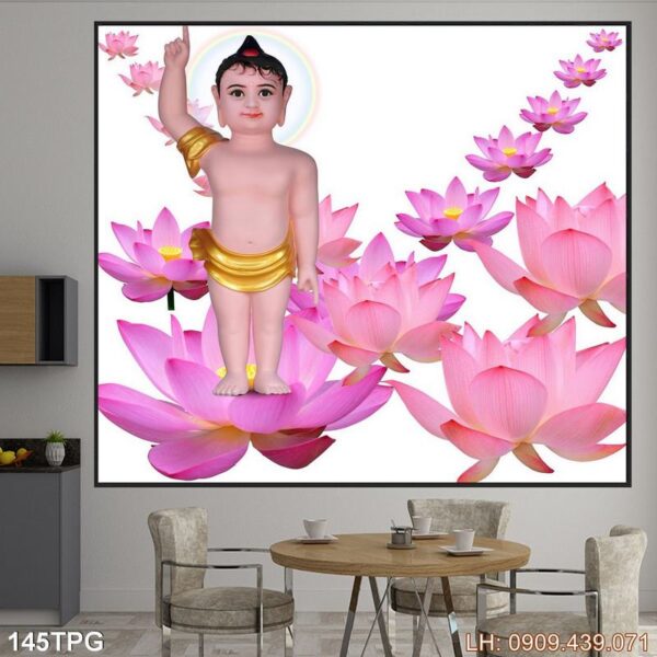 Tranh ảnh tôn giáo Phật tôn kính - 145PG