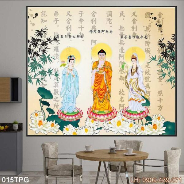 Tranh Phật dán tường - 015PG