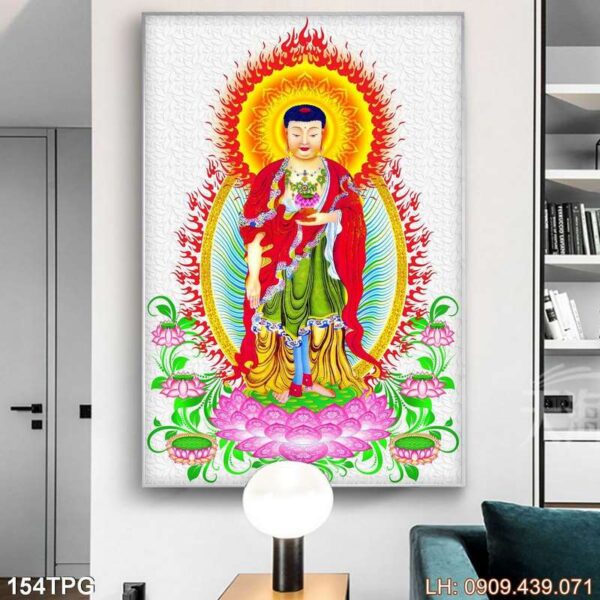 Tranh đức Phật tôn kính - 154PG