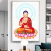 Bức tranh Phật dán kính - 161PG