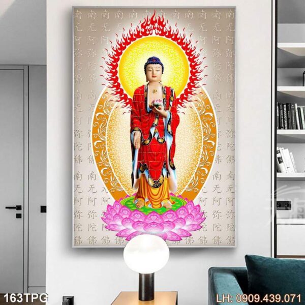 Bức tranh Phật trang nghiêm - 163PG