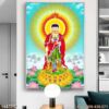 Tranh thờ Phật tôn kính - 168PG