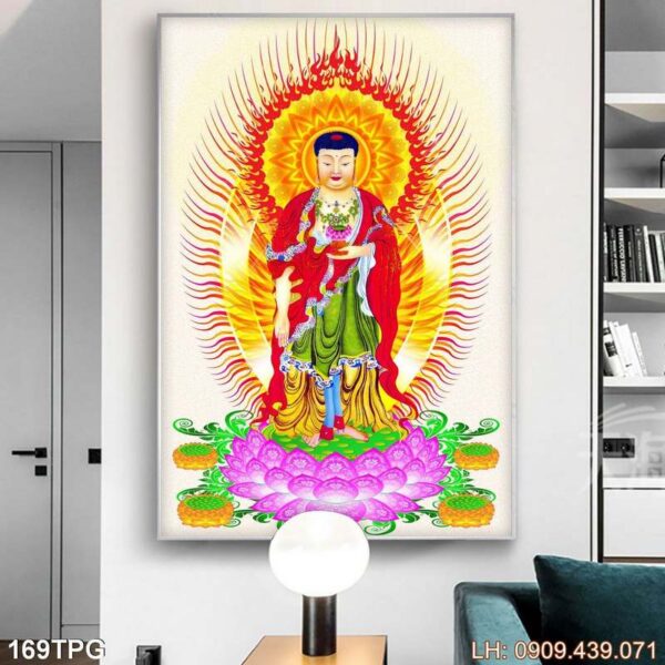 Bức tranh Phật trang nghiêm - 169PG