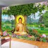 Mẫu tranh đức Phật in tráng gương - 1789PG
