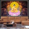 Tranh vẽ đức Phật uy nghi - 184PG