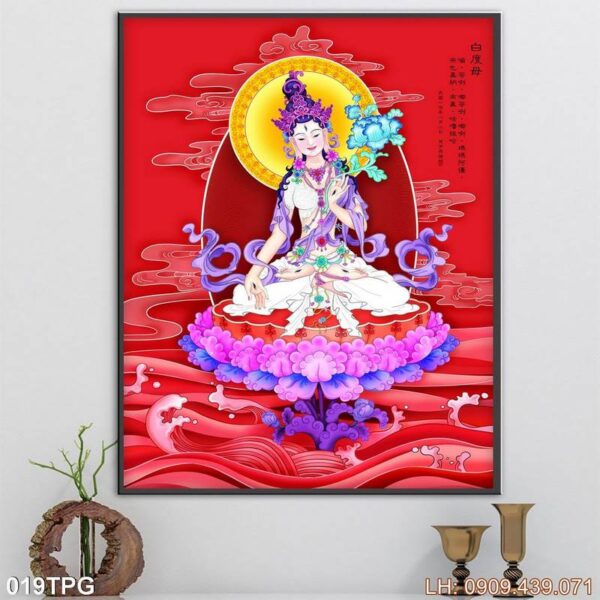 Bức tranh Phật ấn tượng - 019PG