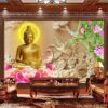 Ảnh đức Phật in tráng gương - 1904PG