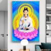 Bức tranh tôn giáo Phật dán kính - 212PG