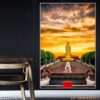 Tranh thờ Phật in nhanh - 2177PG