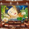Tranh vẽ thờ Phật ấn tượng - 2184PG