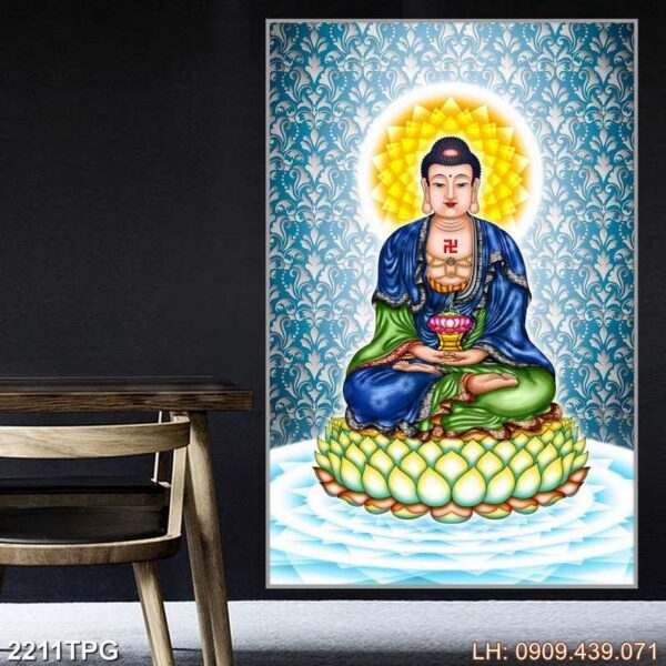 Bức tranh Phật tại TpHCM - 2211PG