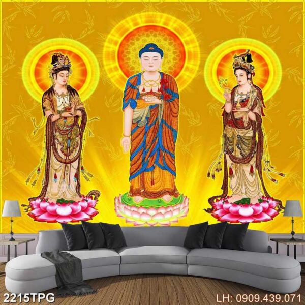 Bức tranh tôn giáo Phật trang nghiêm - 2215PG