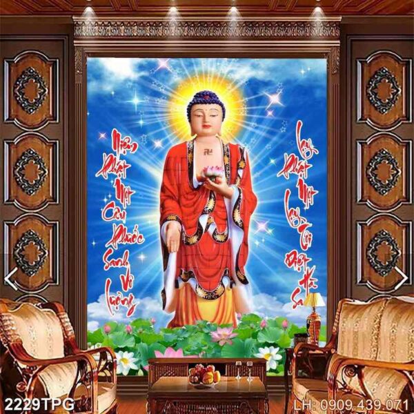 Tranh Phật khổ lớn - 2229PG