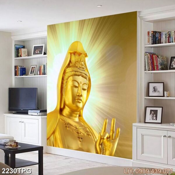 Tranh thờ Phật in nhanh - 2230PG