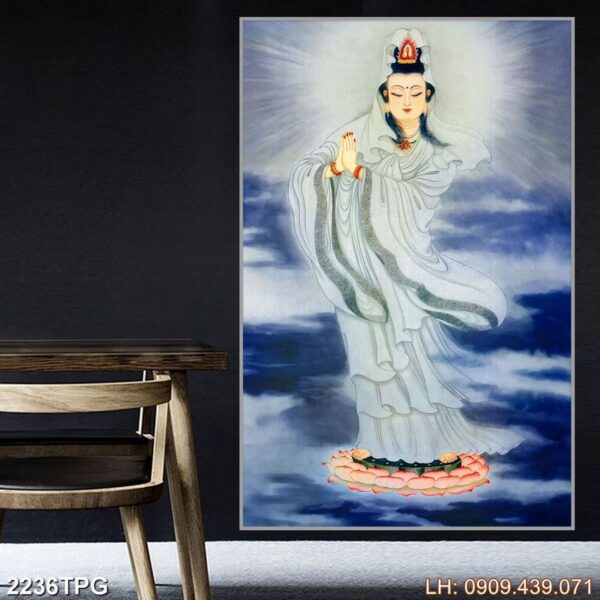 Ảnh thờ Phật dán tường - 2236PG