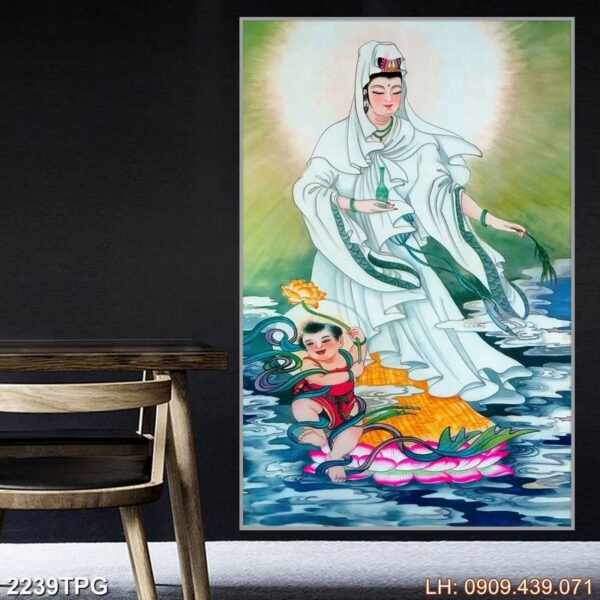Tranh Phật khổ lớn - 2239PG