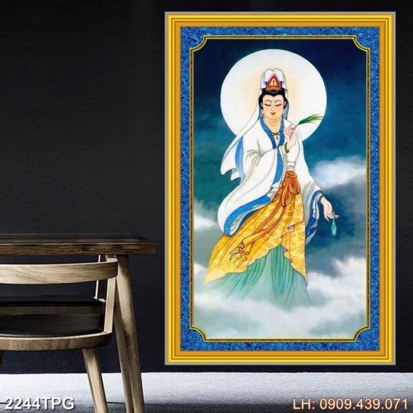 Tranh thờ Phật in nhanh - 2244PG