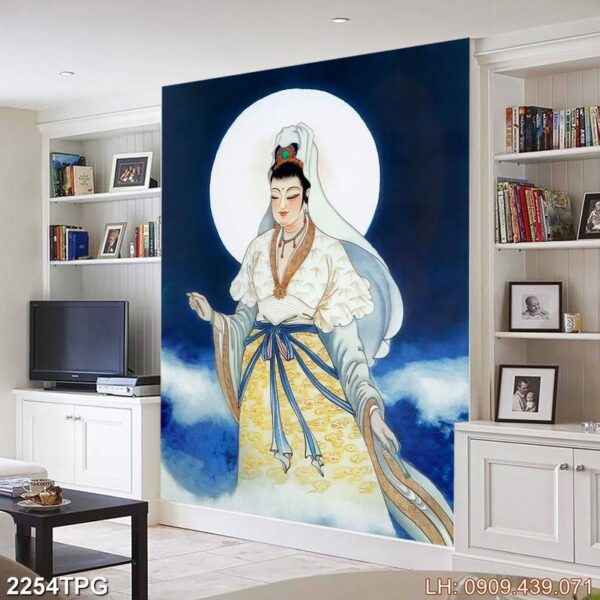 Mẫu tranh tôn giáo Phật có khung - 2254PG