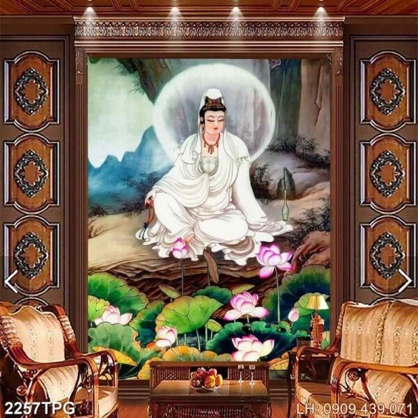 Tranh Phật khổ lớn - 2257PG