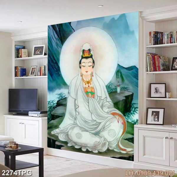 Tranh đức Phật trang nghiêm - 2274PG