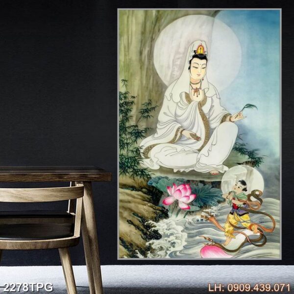 Bức tranh đức Phật tại TpHCM - 2278PG