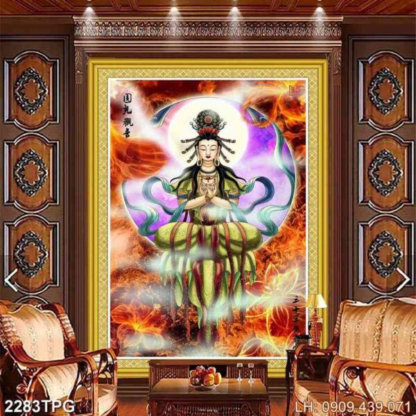 Ảnh thờ Phật tôn kính - 2283PG